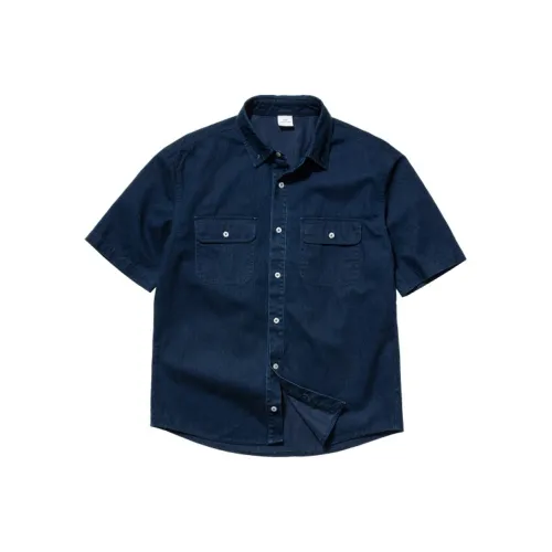 COUNTRY MOMENT Рубашка Унисекс Индиго