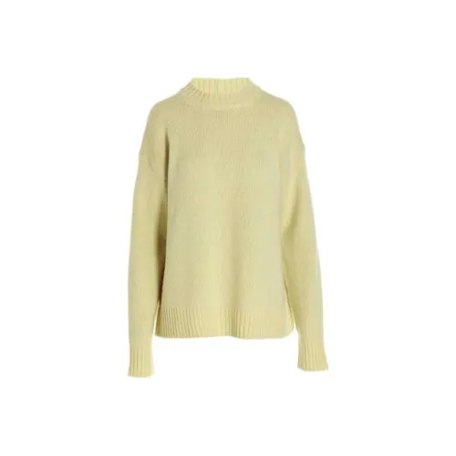 JIL SANDER Желтые Женские Кашемировые Свитеры