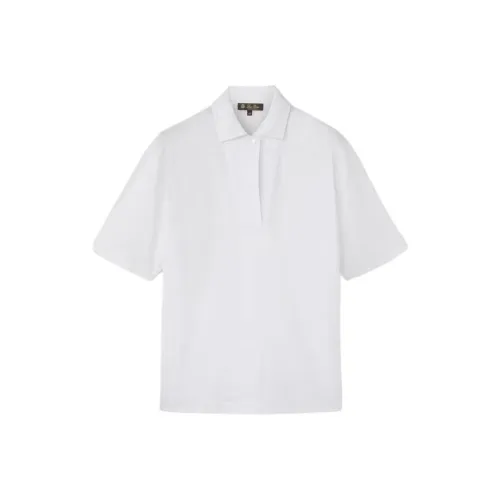 Loro Piana Поло Женское Белое