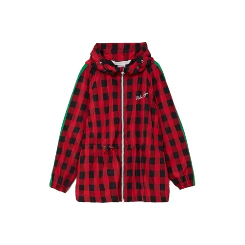 PALM ANGELS Женские Куртки Красного Цвета