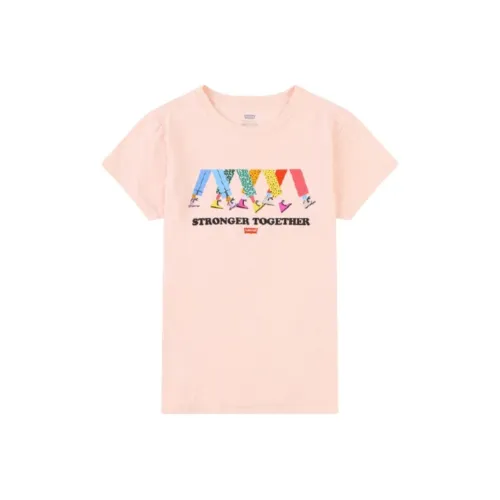 Levis Розовые Женские Футболки