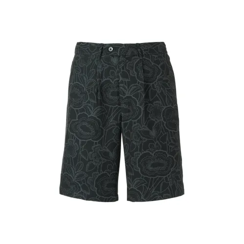 Onitsuka Tiger Printed Повседневные шорты Мужские Черный Экрю