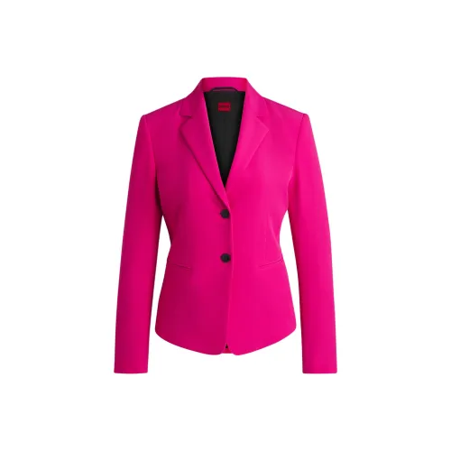 Hugo Boss Бизнес-костюм Пальто Мужской Розовый