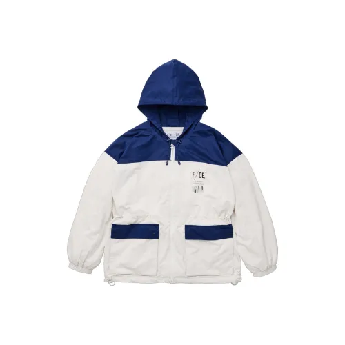 GAP F/CE Collaboration Синяя Пэчворк Женская Куртка