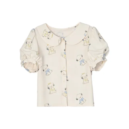 Snbl Абрикос Женские Рубашки