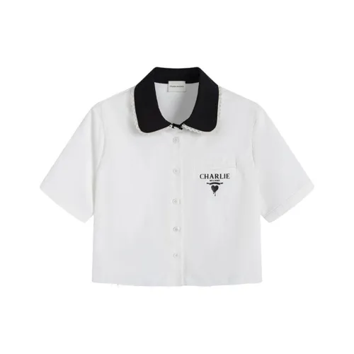 Charlie Luciano Рубашка Женская Белая