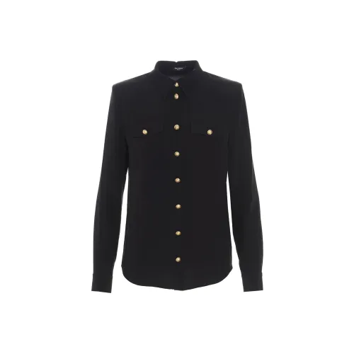 BALMAIN Черные Женские Рубашки