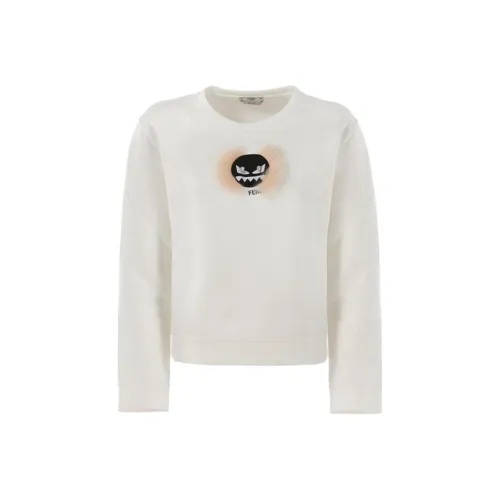 FENDI Белый Женские Свитшоты