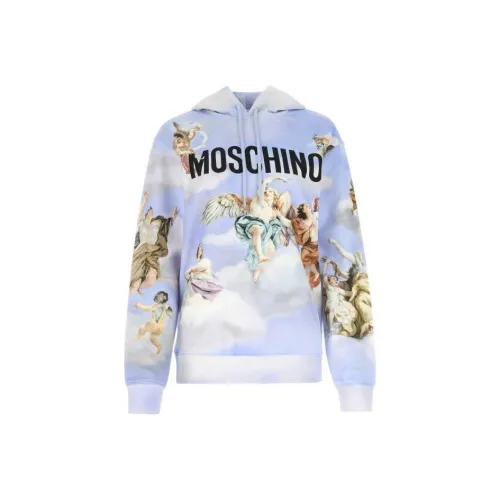 MOSCHINO Фиолетовые Женские Свитшоты
