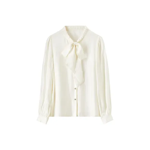 SENTUBILA Экрю Женские Рубашки