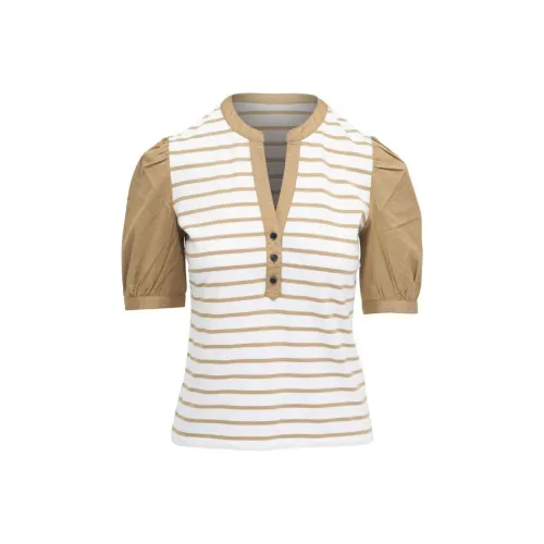 Veronica Beard SS24 Рубашка Женская Хаки