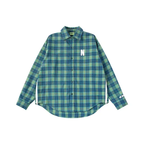 NANBOWAN Зеленые Женские Рубашки