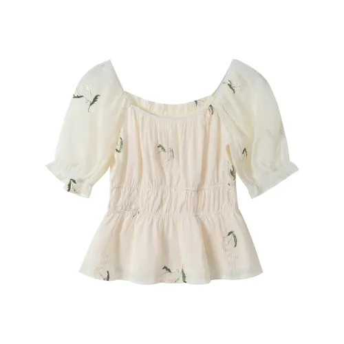 EIDOLON GRAIN Шифон Рубашка Женская