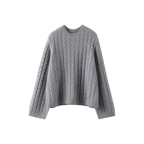 MAIGRE SIMHAT Кашемировый свитер женский серый