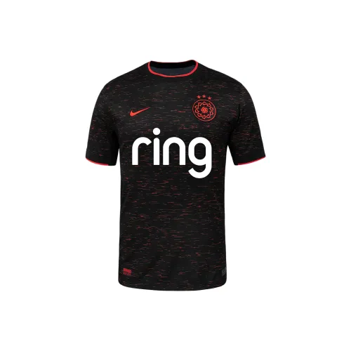 Nike Dri FitNWSL Футбол Джерси Мужской Черный Ярко-Красный