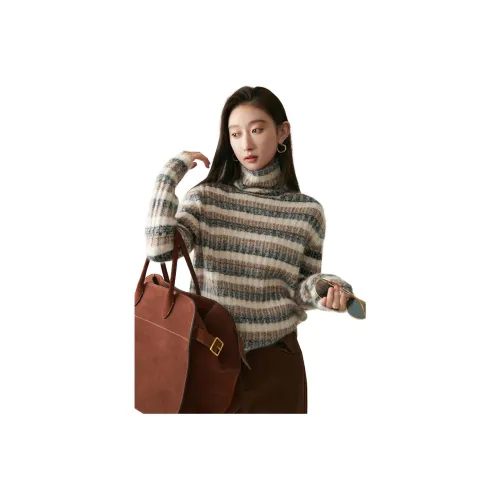 NANGUAGU Moroccan Серый Кофе Женские Трикотаж