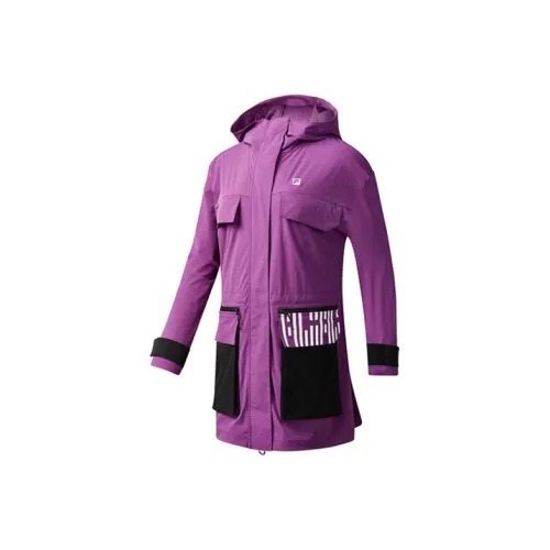 FILA Фиолетовые Женские Куртки