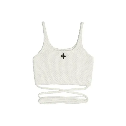 SMFK Топ на бретелях Женский Небесно-белый