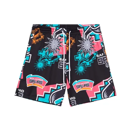 MITCHELL NESS X NBA San Antonio Spurs Баскетбольные шорты Унисекс Черный
