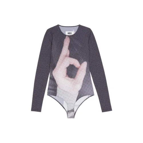 MM6 MAISON MARGIELA SS23 Комбинезон Женский Черный