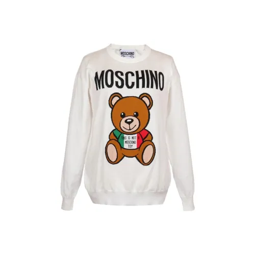 MOSCHINO Белый Женский Трикотаж