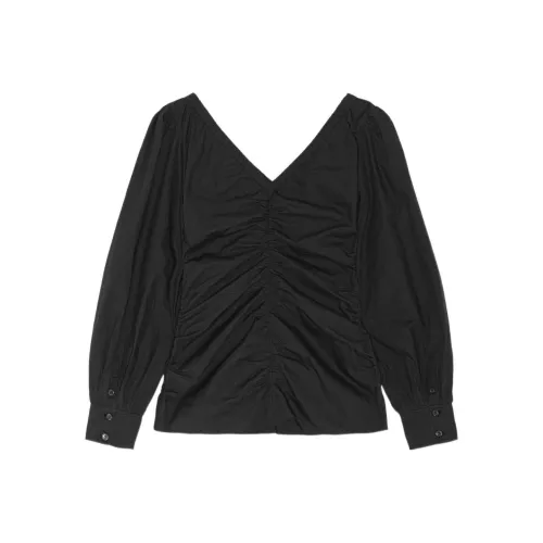 GANNI Черные Женские Рубашки