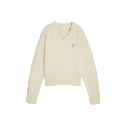 PUMA T7 Вязаная модель Трикотаж Женские Горно-снежный