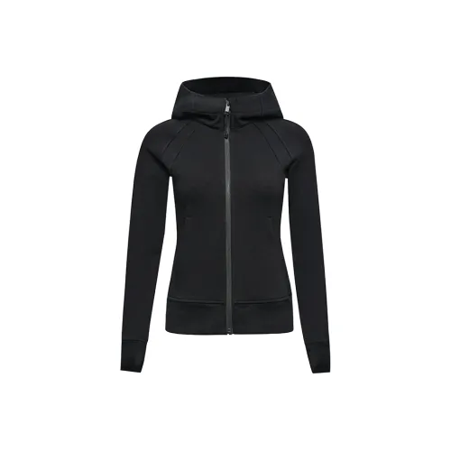 Боковая сторона Йога Одежда Куртки Пальто Женские