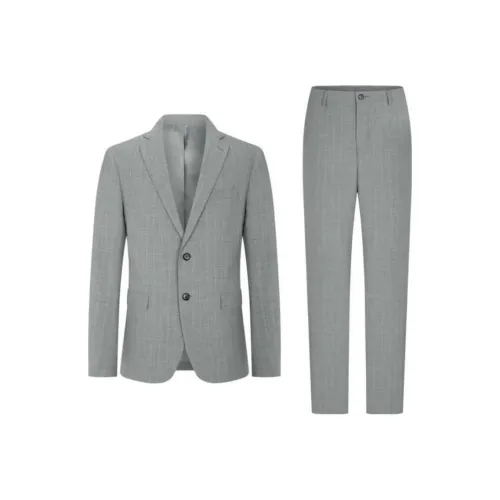 K BOXING Бизнес Костюм Мужской Лунный Камень Серый