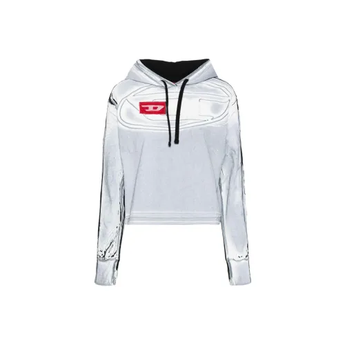 DIESEL Толстовка Женская Средняя Серая