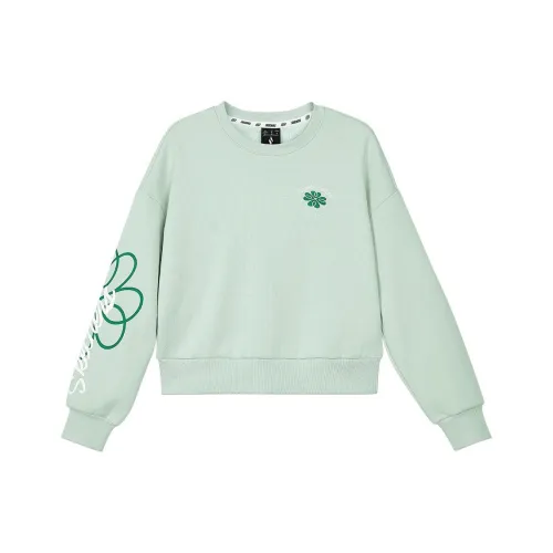 Skechers Sports Alliance Series Свитшот Женский Ртуть Зеленый