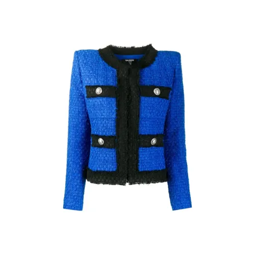 BALMAIN Синие Женские Куртки