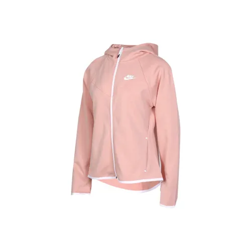 NIKE Светло-розовые Женские Куртки