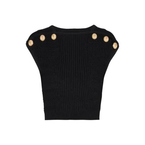 BALMAIN Черный Женский Трикотаж