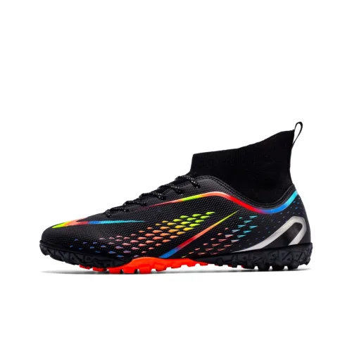 Binary TF Шипы Амортизация Устойчивый к истиранию Легкие Футбольные бутсы Унисекс Черный