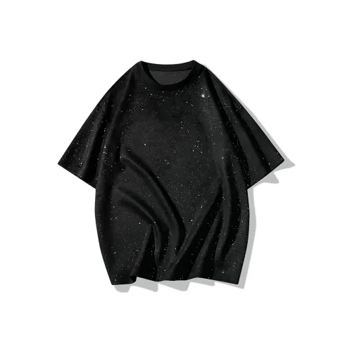 MM Черный Унисекс T-рубашки