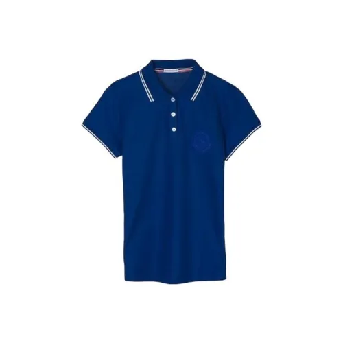 Moncler Поло Женское Синее