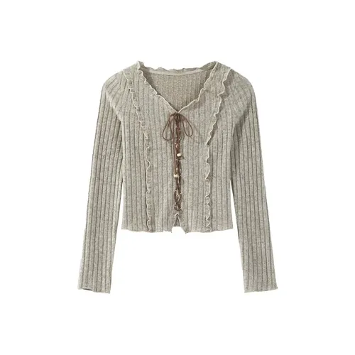 STARFEI Хаки Женская Трикотажная Одежда