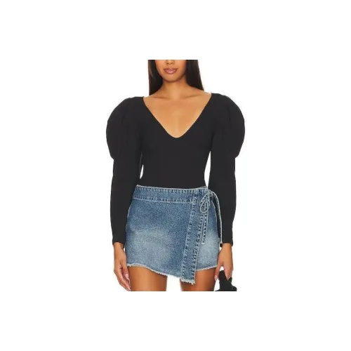 FREE PEOPLE Комбинезон Женский Черный