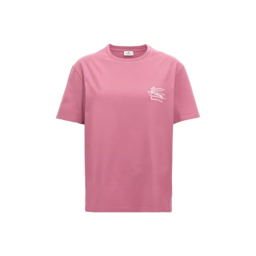 ETRO Розовые Женские Т-рубашки