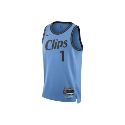 Nike Dri Fit Баскетбольная Джерси Мужская Прибрежно-Синий