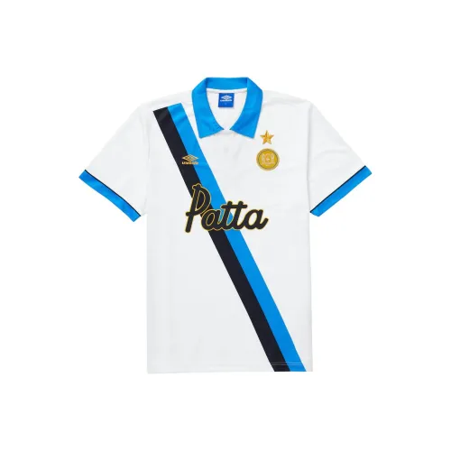 Patta co-brand Белый Мужской Футбольный Джерси