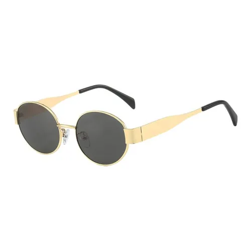 JEANSWEST Металл OVAL SUNGLASSES Унисекс
