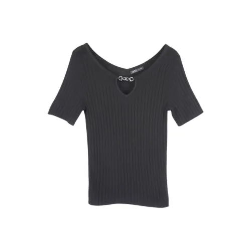 A21 Черные Женские Футболки