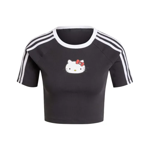 Adidas Черные Женские Футболки