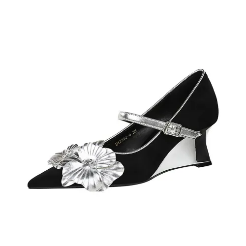 YAFEI XUANYU Клин-каблук Высокие каблуки 6 см Женские