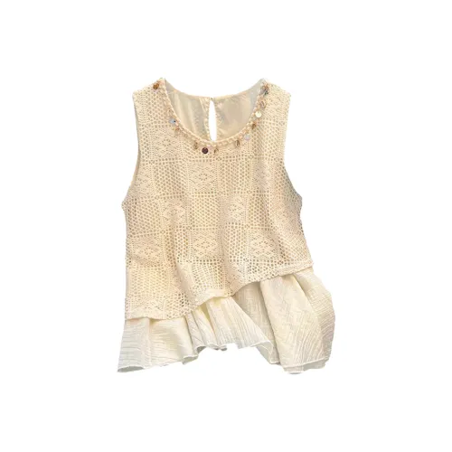 SYEEE WITH U Майка Женская Абрикос