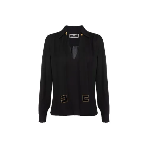 Elisabetta Franchi Черные Женские Рубашки
