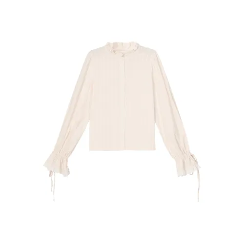 Snbl Абрикос Женские Рубашки