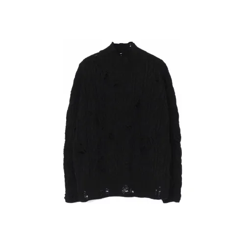 Yohji Yamamoto Черный Женский Трикотаж